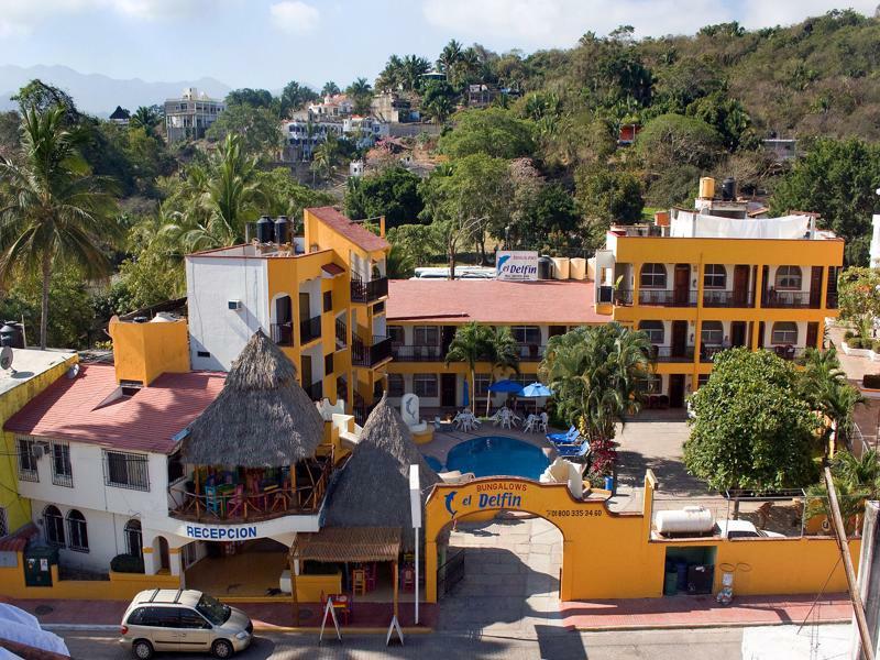 Bungalows El Delfin Rincón de Guayabitos Exterior foto